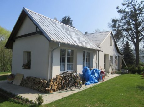 Infrapanely RD po rekonstrukci Raškovice