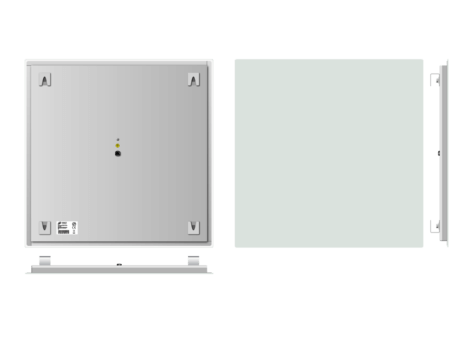 Infrapanel bezrámový - elegantní, 500W, 60 x 60cm