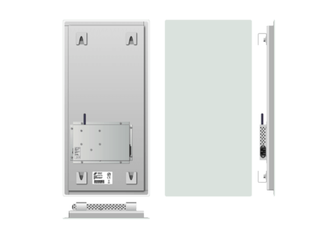 Infrapanel bezrámový - elegantní, dálkově ovládaný termostatem, 230W, 30 x 60cm