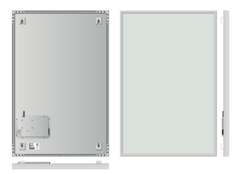Infrapanel rámový, dálkově ovládaný termostatem, 800W, 90 x 60cm