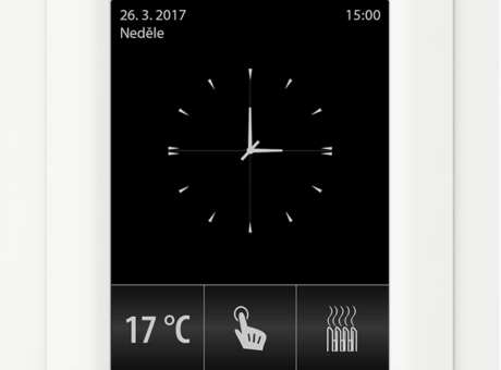Dálkový dotykový termostat RF Touch-W
