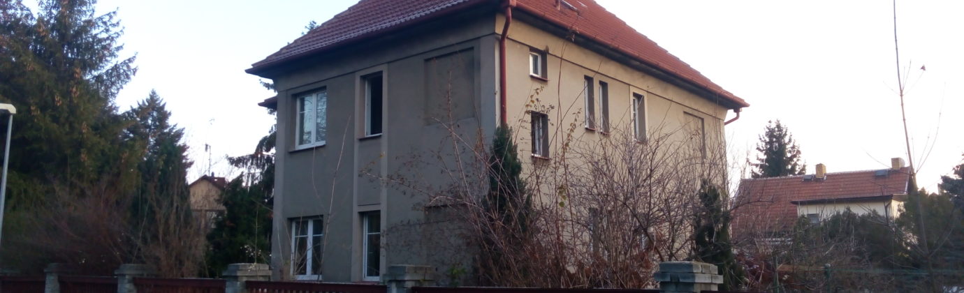 Infrapanely RD po rekonstrukci v Praze