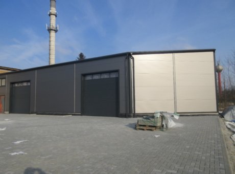 Infrapanely Brno – skladová hala