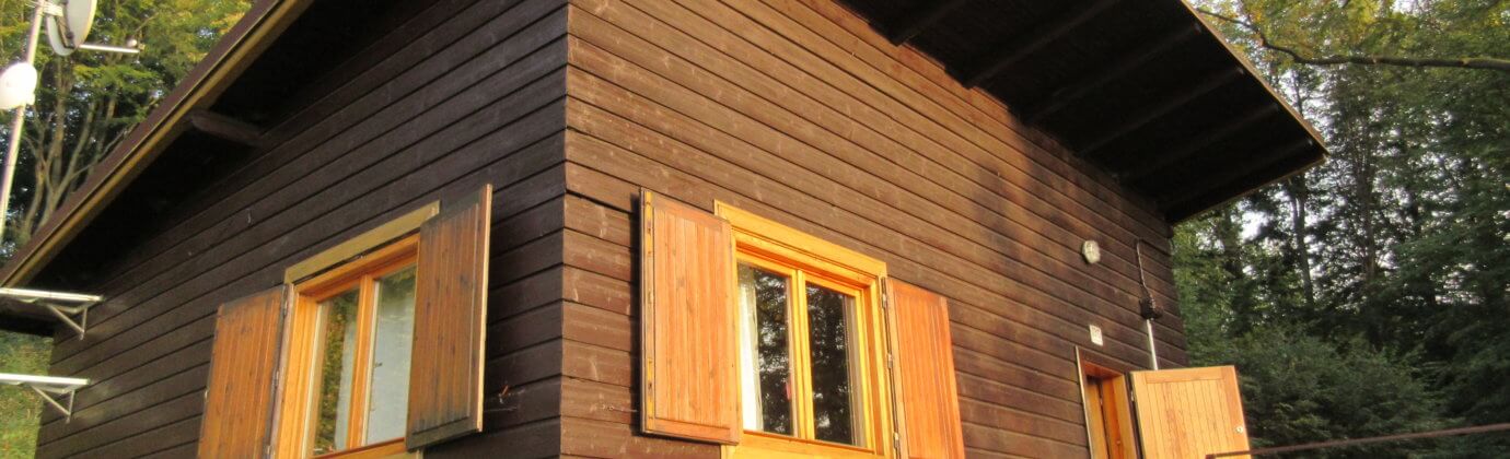 Infrapanely obec Čeladná – dřevěná stavba