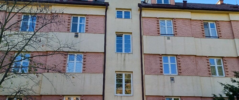 Infrapanely – Ostrava – bytový dům