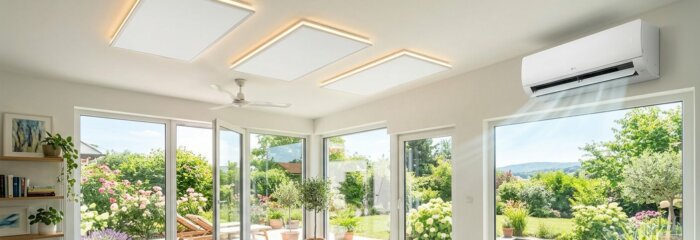 Zdravé domácí prostředí - Chlazení a sálavé vytápění TEMPERO