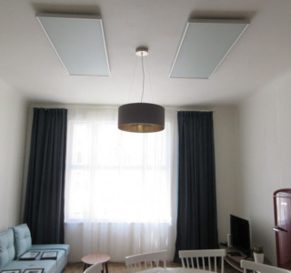 Infrapanely v pražském bytě Infrapanely v pražském bytě