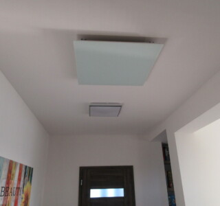 Infrapanel TEMPERO v chodbě Infrapanely TEMPERO Ostrava Vřesina